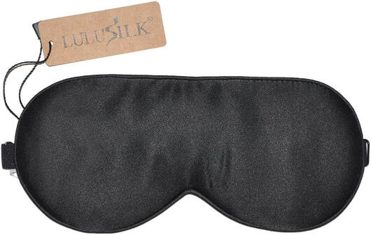 Indulge in restful sleep with this 100% mulberry silk eye mask. Its soft, breathable fabric gently caresses your skin, blocking out light for a serene slumber.